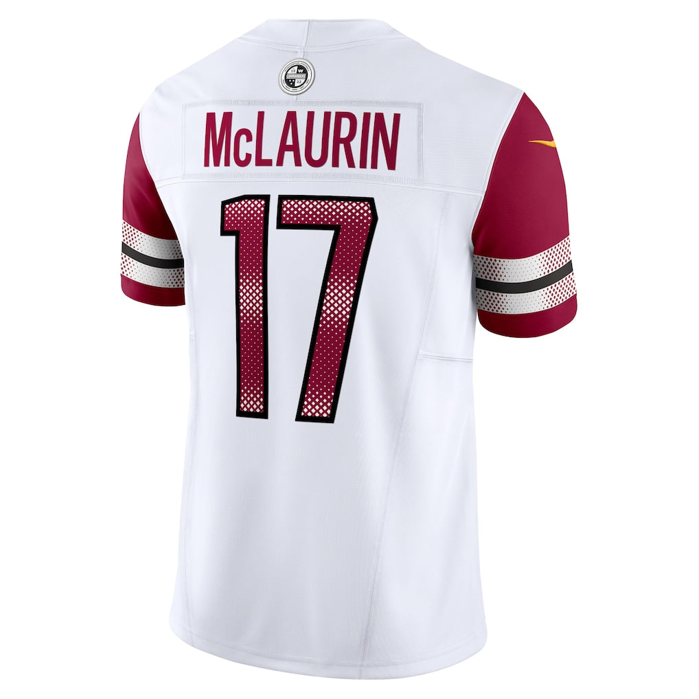 W.Commanders#17 Terry McLaurinWhite Vapor F.U.S.E. Limited Jersey