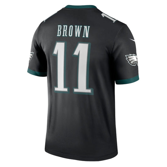 P.Eagles #11 A.J. Brown Black Legend Player Performance Top Jersey