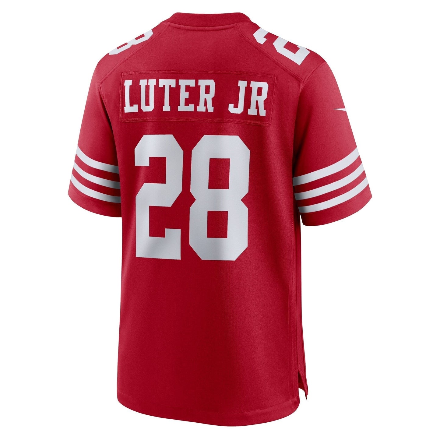 Darrell Luter Jr. San Francisco 49ers   Game Jersey -  Scarlet