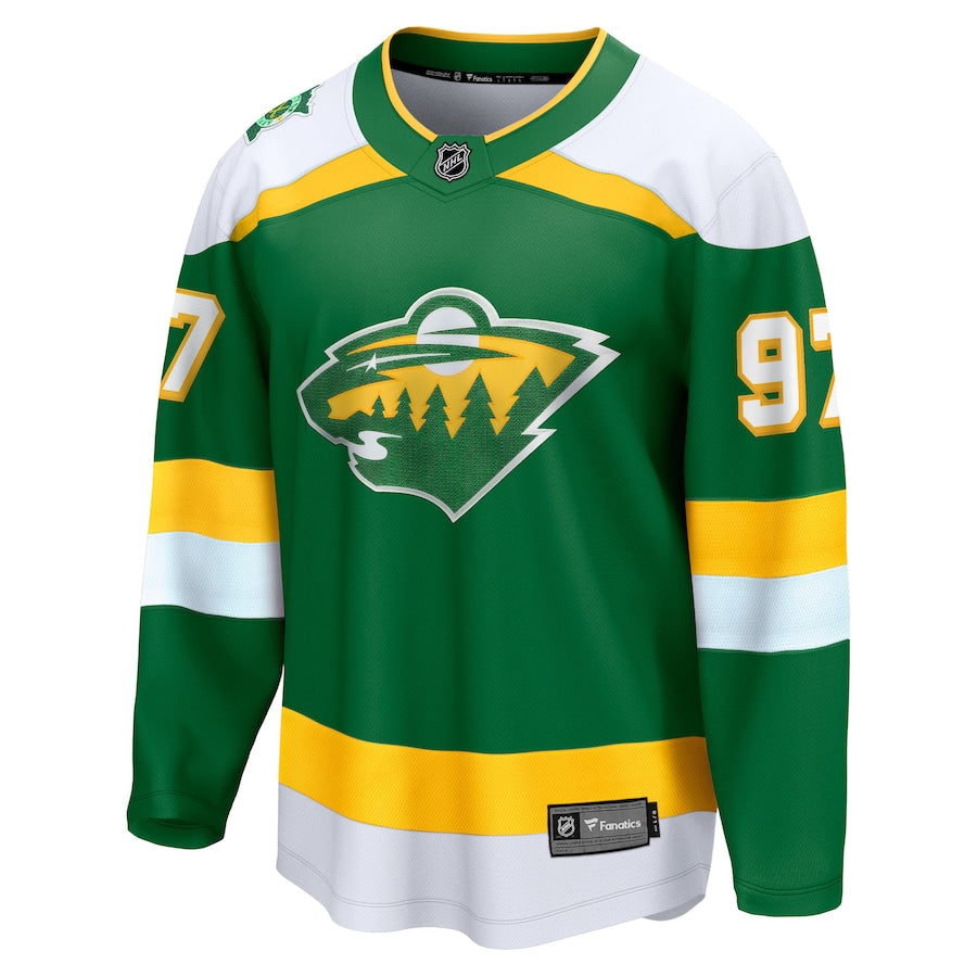 Kirill Kaprizov Minnesota Wild Alternate Premier Breakaway Jersey - Green