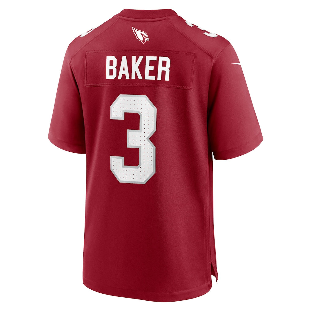 A.Cardinals #3 Budda Baker Cardinal Team Game Jersey