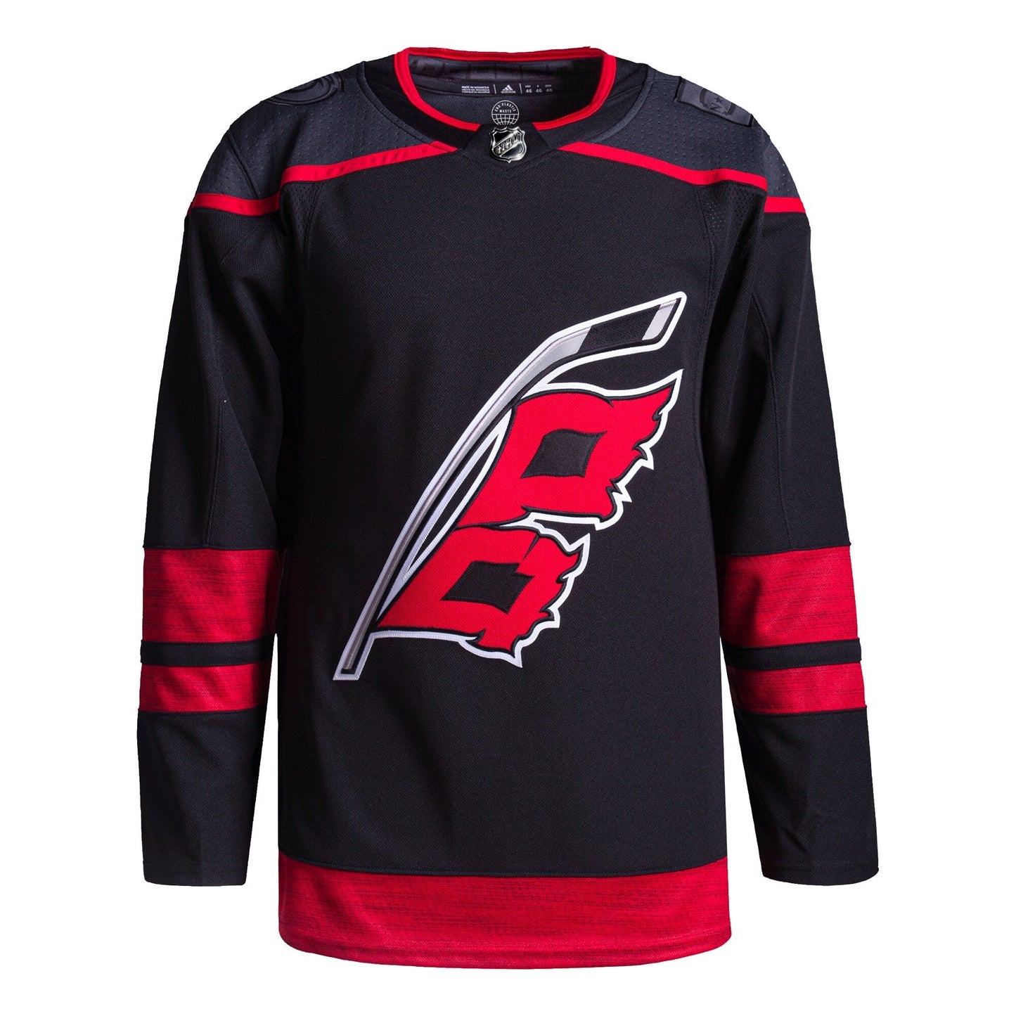 Custom Carolina Hurricanes Home Primegreen Jersey - Black