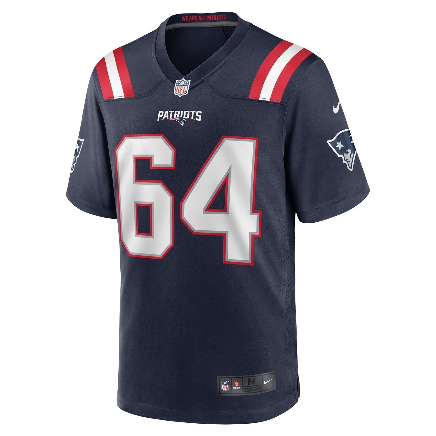 Andrew Stueber New England Patriots  Game   Jersey - Navy