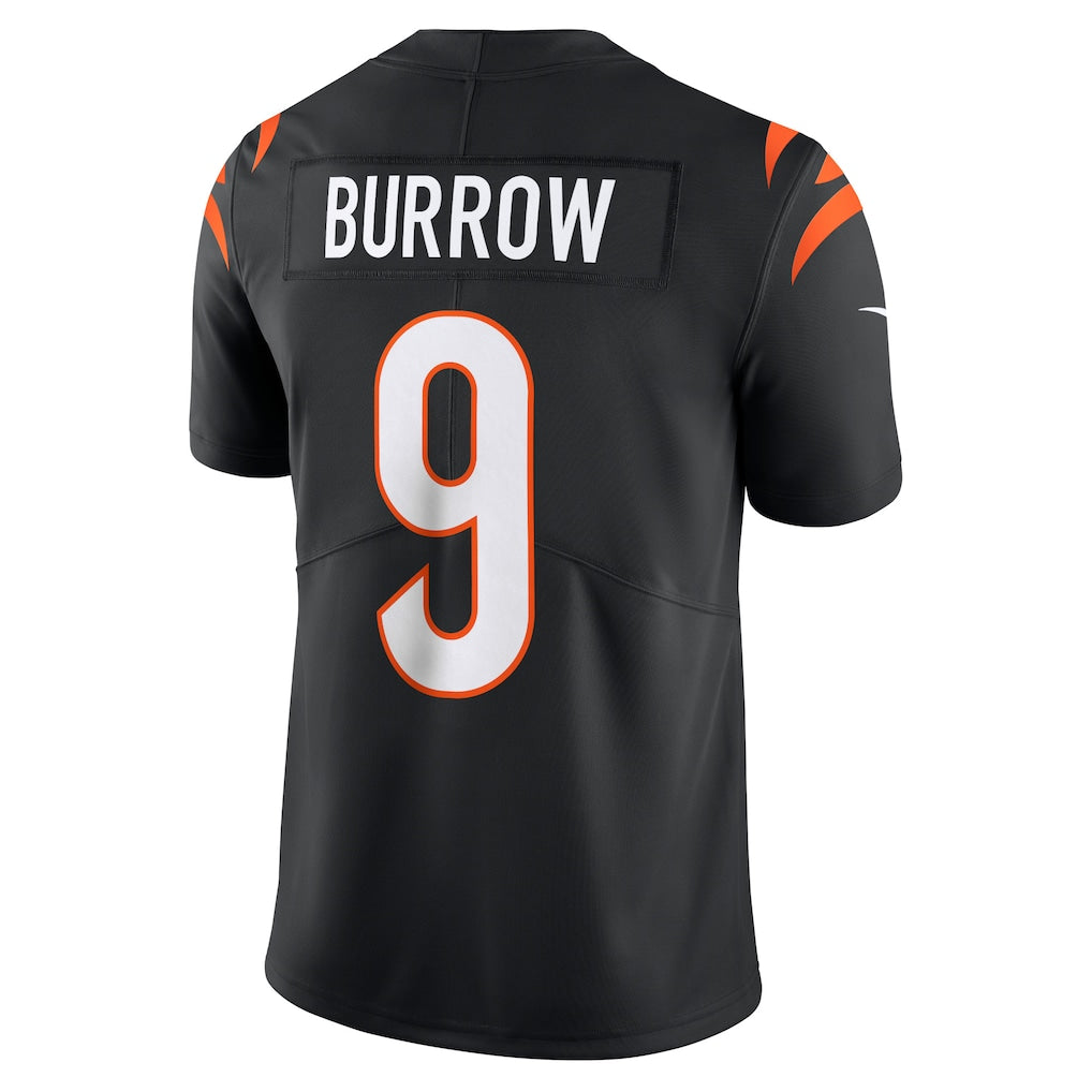C.Bengals #9 Joe Burrow Black Vapor Untouchable Limited Jersey