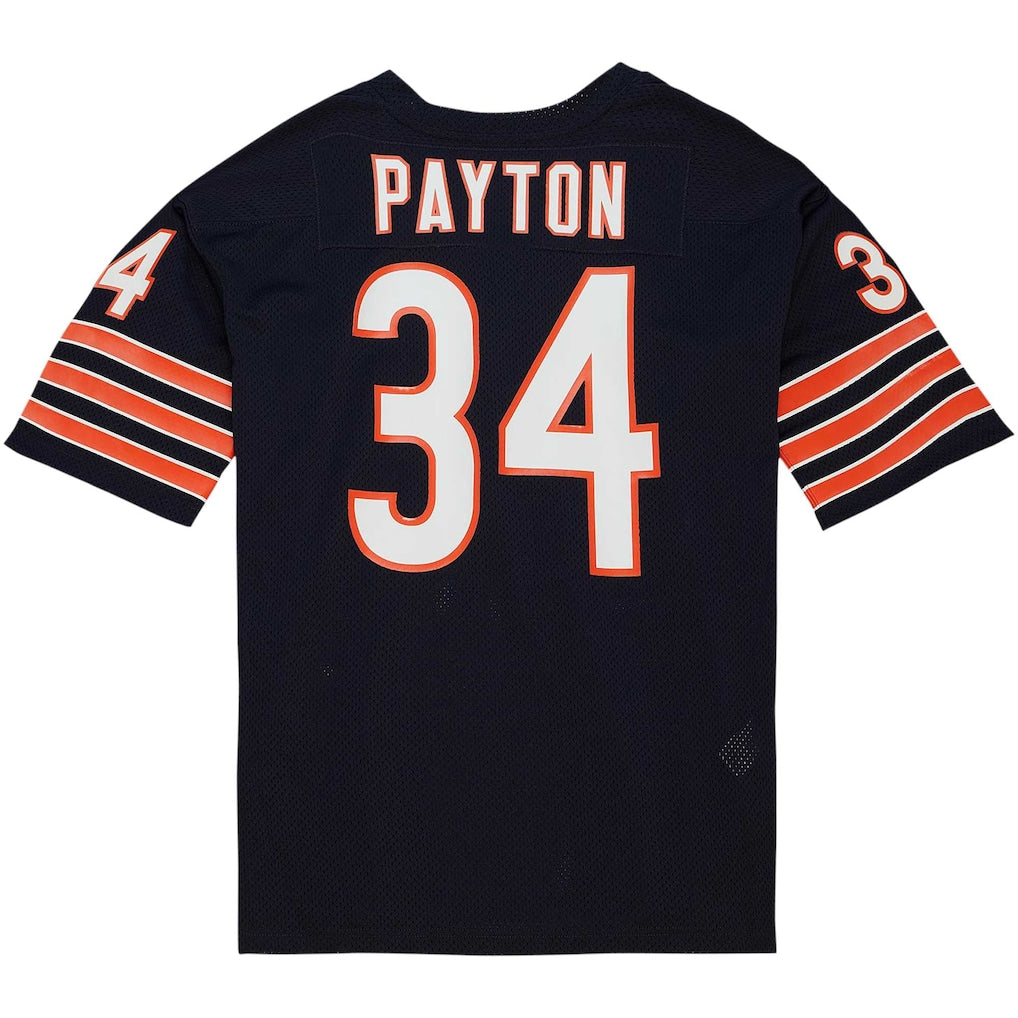 C.Bears #34 Walter Payton 1983 Mitchell & Ness Navy Authentic Throwback Retired Player Jersey