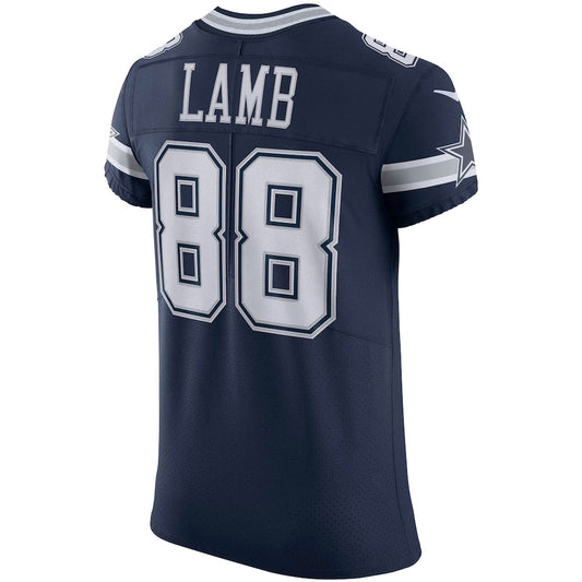 D.Cowboys #88 CeeDee Lamb Navy Alternate Vapor F.U.S.E. Elite Jersey
