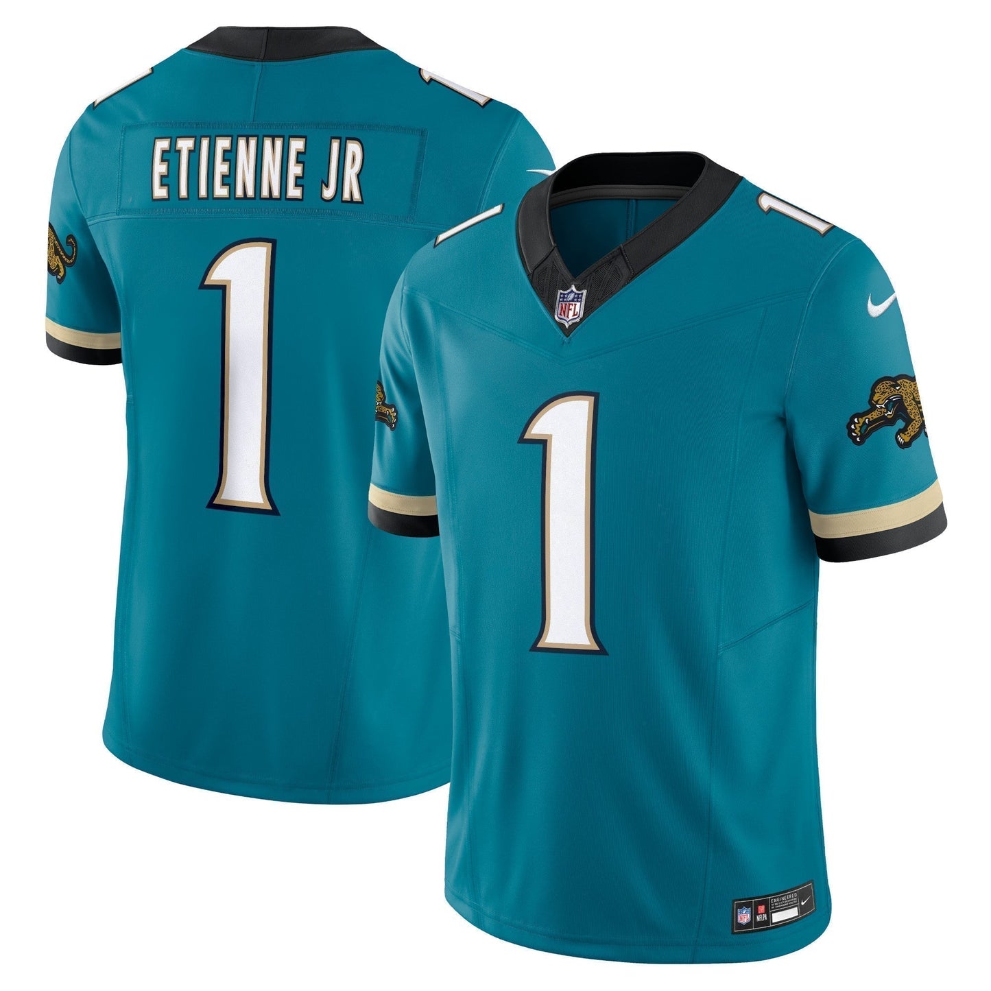 Travis Etienne Jacksonville Jaguars  Prowler Throwback Vapor F.U.S.E. Limited Jersey - Teal