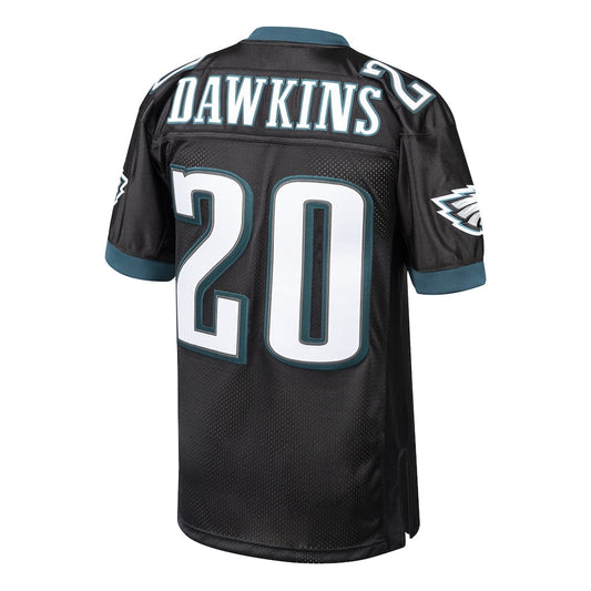 P.Eagles #20 Brian Dawkins 2003 Mitchell & Ness Black Authentic Throwback Retired Player Jersey
