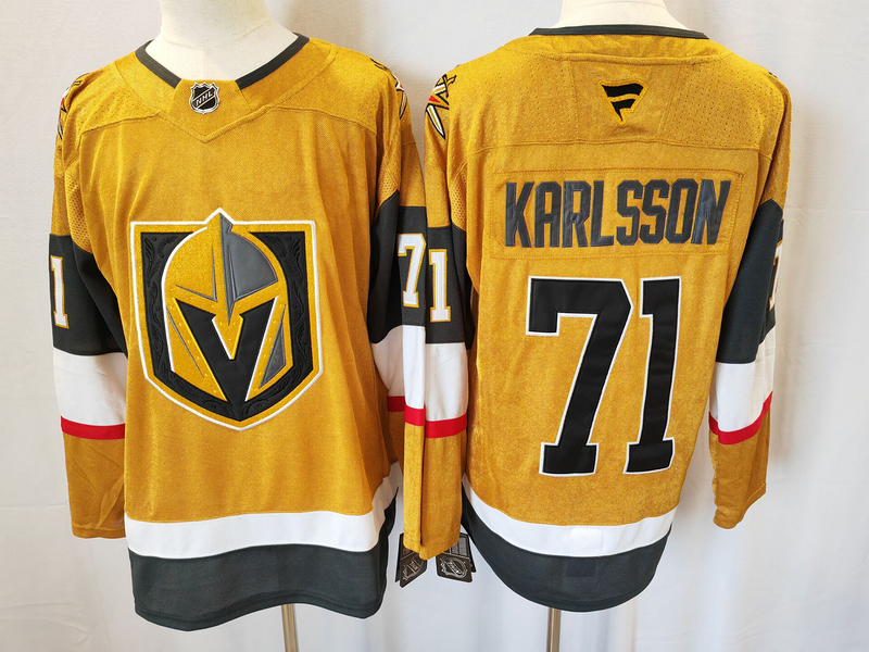 Men's Vegas Golden Knights William Karlsson Fanatics Gold Player Jersey