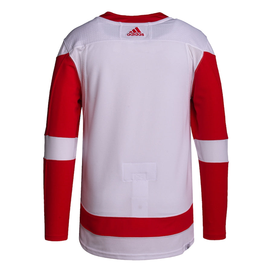 Detroit Red Wings Men's Away Primegreen   Jersey - White