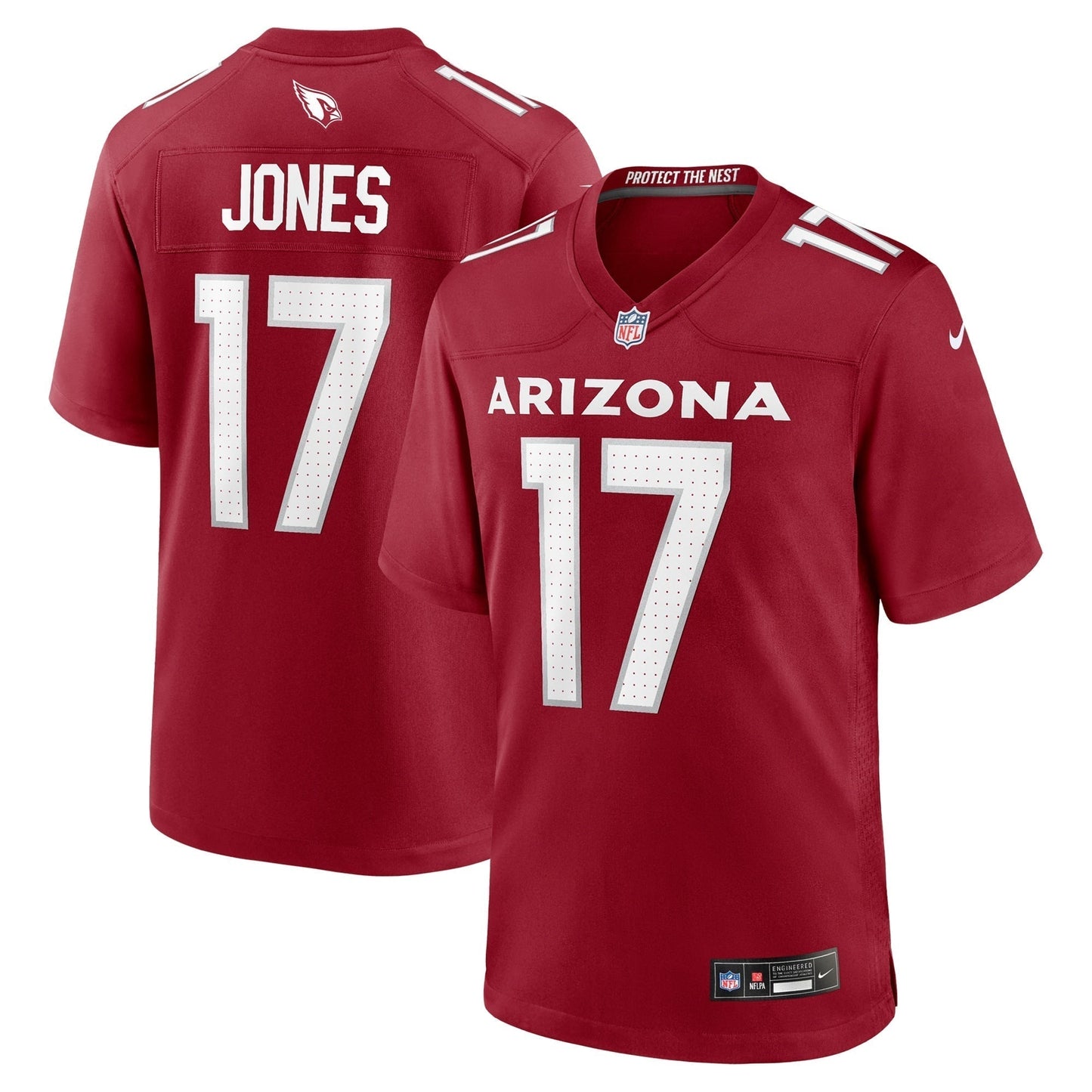 Zay Jones Arizona Cardinals  Team Game Jersey -  Cardinal
