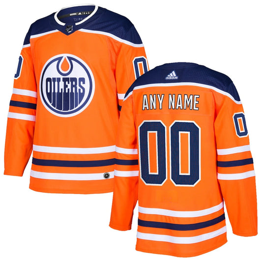 Custom Edmonton Oilers Jersey