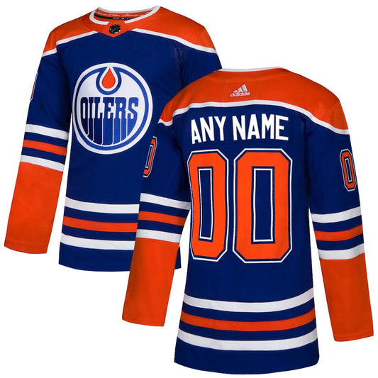 Custom Edmonton Oilers Jersey