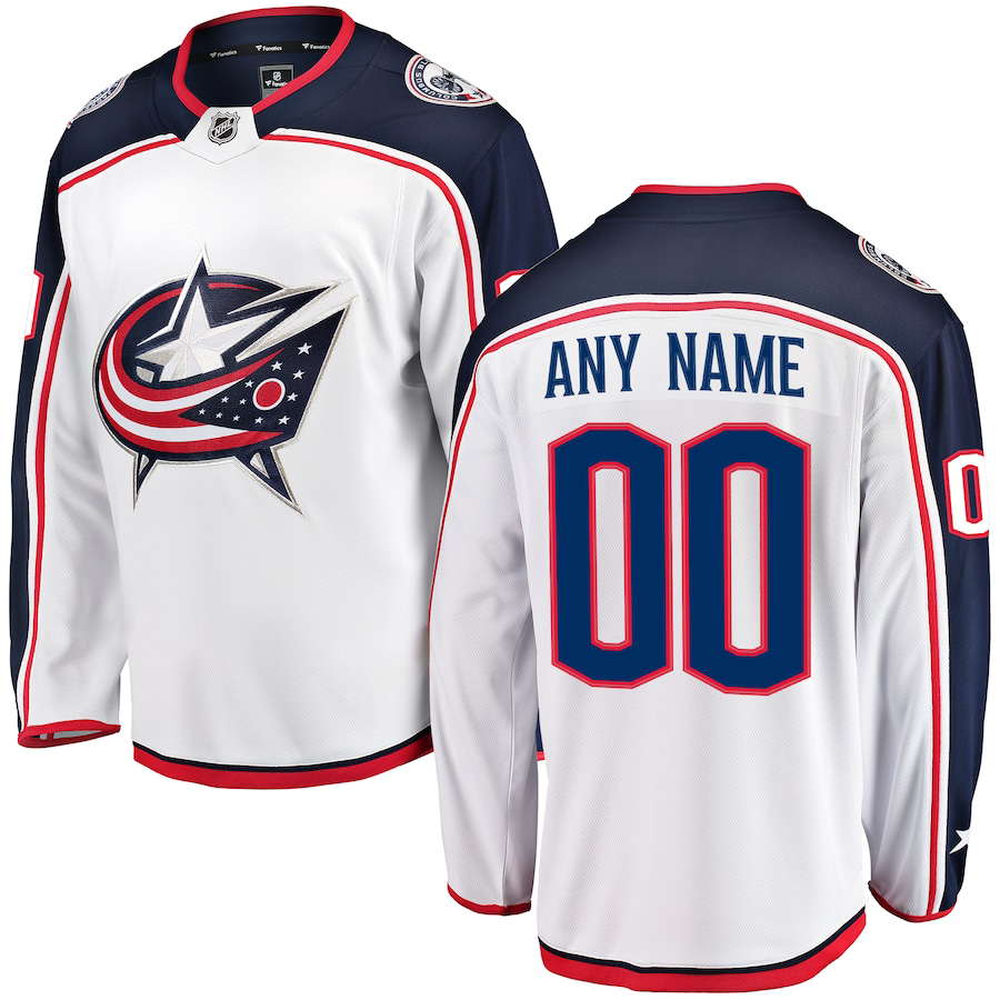 Custom Columbus Blue Jackets Jersey